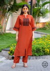 Samyaa By Mittoo Viscose Weaving Kurti With Bottom Exporters In India
